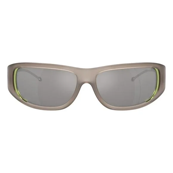 New DIESEL Grey Round DL3001 502/6G Sunglasses Women - Picture 2 of 6